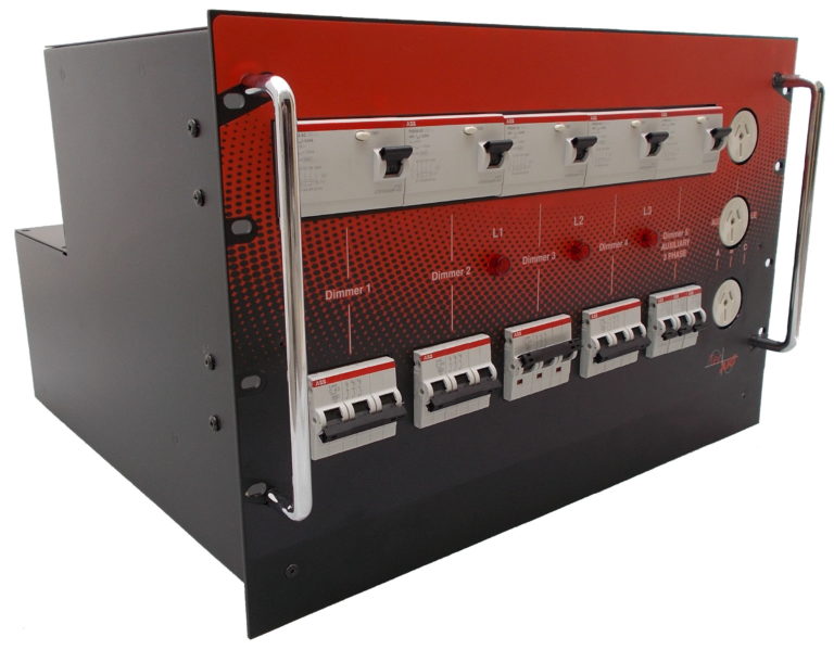 TecArt Power Distribution Rack Mount 400A 4 way