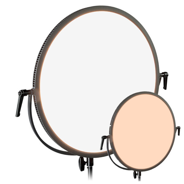 Lishuai Edgelight LED Panel Bicolour 45cm Round 60W with batteries and charger - Image 3