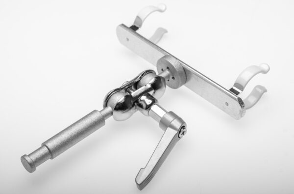 Nanlite T12 Tube Holder Ball Head Yoke with Swivel Pin for 1 tube - Image 3