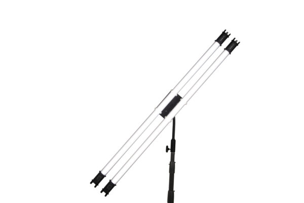 Nanlite T12 Tube Holder Ball Head Yoke with Gooseneck for 2 tubes - Image 6