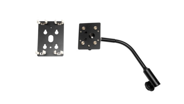 Nanlite T12 Tube Holder Ball Head Yoke with Gooseneck for 2 tubes - Image 5