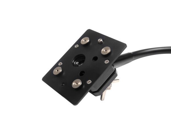 Nanlite T12 Tube Holder Ball Head Yoke with Gooseneck for 4 tubes - Image 3