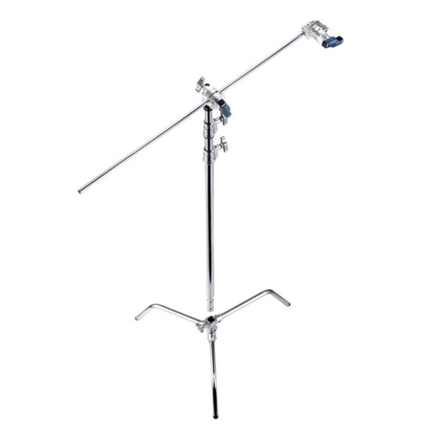 Avenger A2030DKIT Kit C-Stand w Grip Head & Arm 134-300cm 10kg payload Chrome w detach legs w6.2kg - Image 23