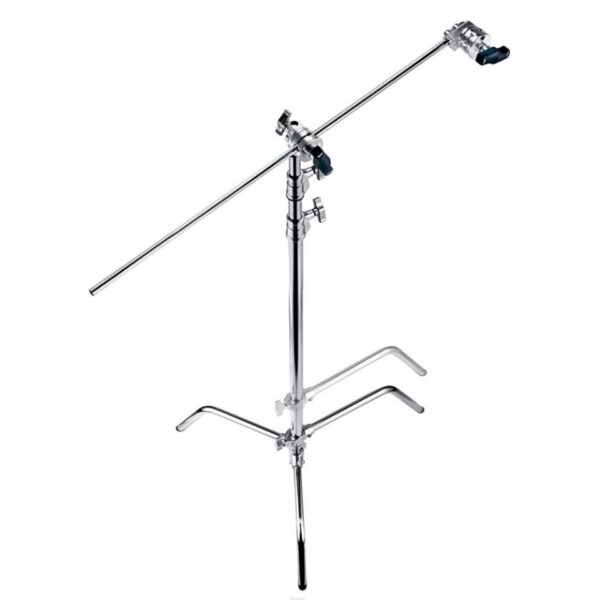 Avenger A2033LKIT Kit C-Stand w Grip Head & Arm 130-328cm 10kg payload Chrome w sliding leg w5.5kg - Image 13
