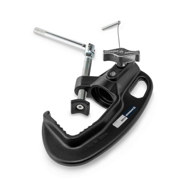 Avenger C100 Clamp Piper Jr 20 - 50mm 250Kg. 28mm Socket and Safety Cable Lock - Image 5
