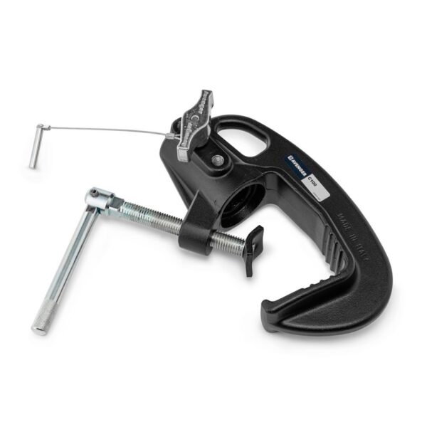 Avenger C100 Clamp Piper Jr 20 - 50mm 250Kg. 28mm Socket and Safety Cable Lock - Image 2