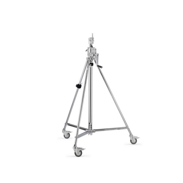 Avenger B6026CS Stand Wind Up 26 Chrome 173/261cm 45kg Payload Weighs 19kg Leveling Leg