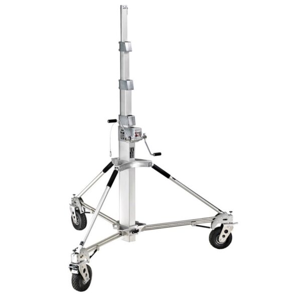 Avenger B7057FF Stand Long John with Gas Lift 180-570cm 120kg payload Steel FOAM FILLED wheels w85kg