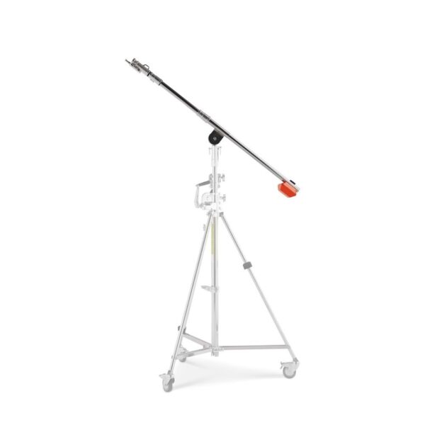 Avenger D650 Boom Arm Jr Chrome w weight 160-298cm 10-40kg payload 28mm Receiver 5/8 Pin - Image 5