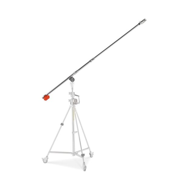 Avenger D650 Boom Arm Jr Chrome w weight 160-298cm 10-40kg payload 28mm Receiver 5/8 Pin