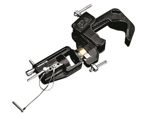 Avenger C150 C-Clamp Swivelling TUV Cert 28-78mm Range 10Kg on 16mm. 75Kg on 28mm