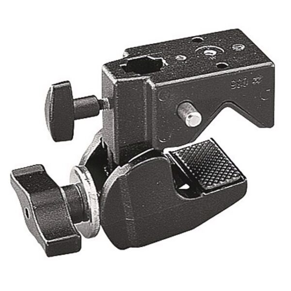 Avenger C1575B Clamp Super Dual Locking Jaws 13-55mm 15kg payload Blk Alum incl wedges w0.45kg - Image 2