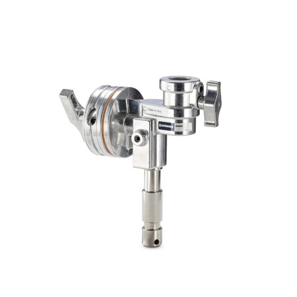 Avenger D400 Head Jumbo Grip 4.5in Silver 10mm Grip Head and Junior Stud conv Junior to overhead Stand