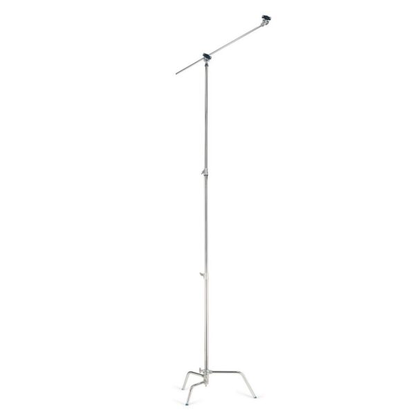 Avenger A2033LKIT Kit C-Stand w Grip Head & Arm 130-328cm 10kg payload Chrome w sliding leg w5.5kg - Image 12