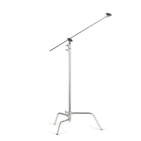 Avenger A2033LKIT Kit C-Stand w Grip Head & Arm 130-328cm 10kg payload Chrome w sliding leg w5.5kg - Image 8