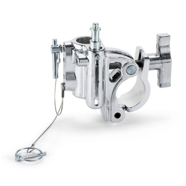 Avenger C345K-1 Clamp Barrel T-Knob TUV Silver 40-300Kg Payload 16/28mm M Gravity Casting w Safety Cable - Image 3