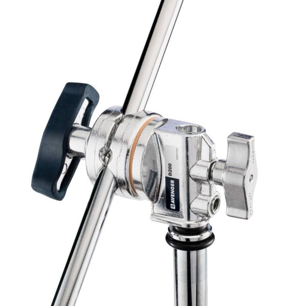 Avenger D200 Grip Head T-Top Handle 2 5in 5/8 3/8 1/2 1/4 Dia Accesories Polished Alum weighs 55g