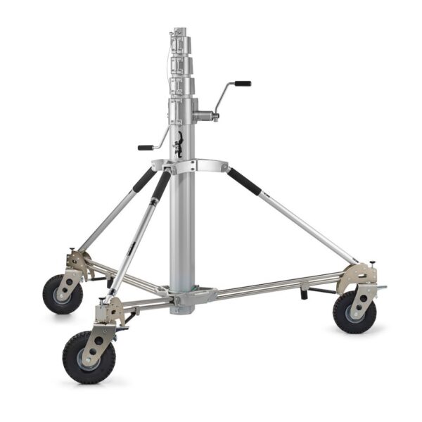 Avenger B7057FF Stand Long John with Gas Lift 180-570cm 120kg payload Steel FOAM FILLED wheels w85kg - Image 9