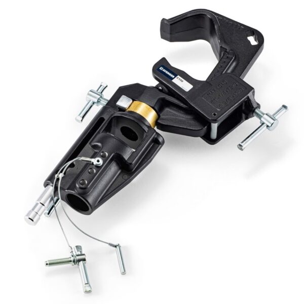 Avenger C150 C-Clamp Swivelling TUV Cert 28-78mm Range 10Kg on 16mm. 75Kg on 28mm - Image 2