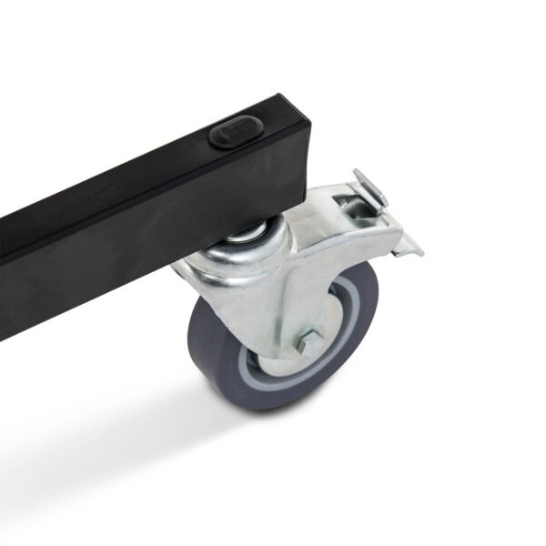Avenger A5012 Stand Roller 12 Folding Base 78-120cm 25kg payload Chrome & Black Steel w8kg - Image 5