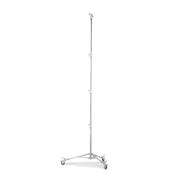 Avenger A5042CS Stand Roller 42 Low Base 166-420cm 40kg Payload Chrome w Braked Wheels w15.4kg - Image 6