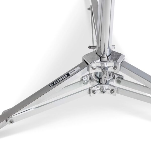 Avenger A5042CS Stand Roller 42 Low Base 166-420cm 40kg Payload Chrome w Braked Wheels w15.4kg - Image 4