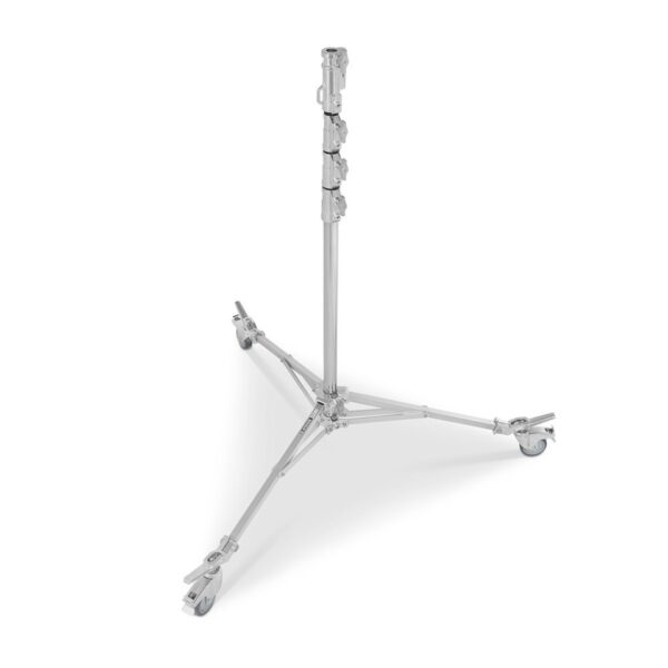 Avenger A5042CS Stand Roller 42 Low Base 166-420cm 40kg Payload Chrome w Braked Wheels w15.4kg - Image 7