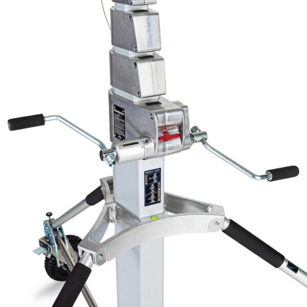 Avenger B7057FF Stand Long John with Gas Lift 180-570cm 120kg payload Steel FOAM FILLED wheels w85kg - Image 11