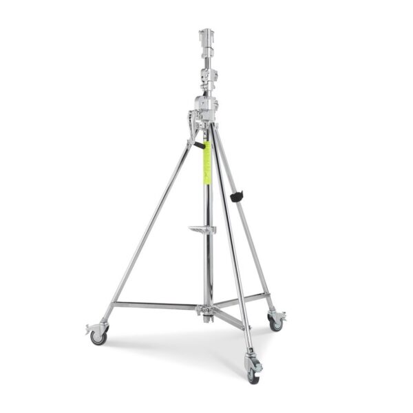 Avenger B6039CS Stand Light High Wind Up 39CS 180-370cm 30kg payload Chrome w Braked Wheels w24kg
