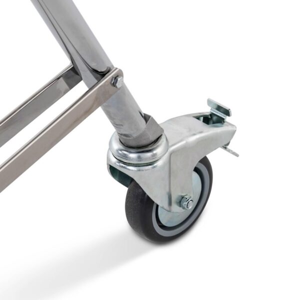 Avenger B6039CS Stand Light High Wind Up 39CS 180-370cm 30kg payload Chrome w Braked Wheels w24kg - Image 2