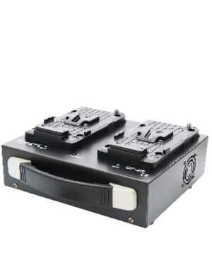 Dynacore DF-2S Charger Fast V-Lock Lay-Down for 2 batteries