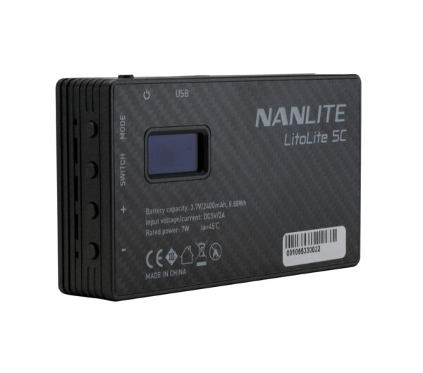 Nanlite Litolite 5C LED Panel Handheld RGBWW 7W - Image 5