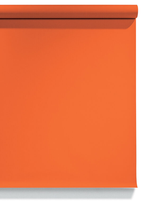 Superior Background Paper Seamless 39 Bright Orange 2.72m x 11m