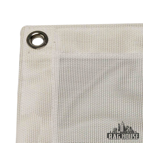 LARH Textile Perforated Wind Bounce White 12' X 20' - Image 2