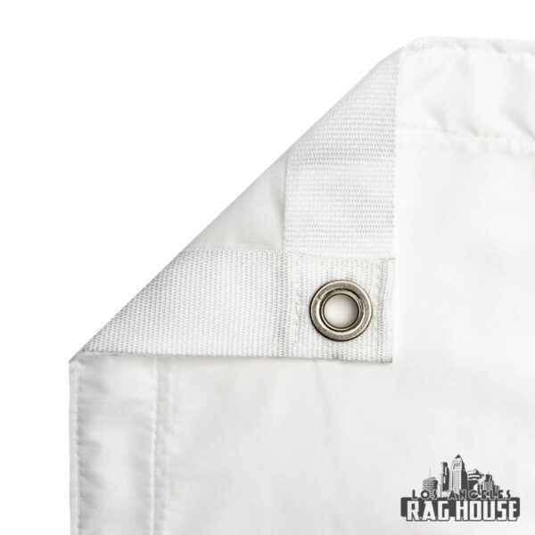 LARH Textile Poly Silk White 6' X 6'