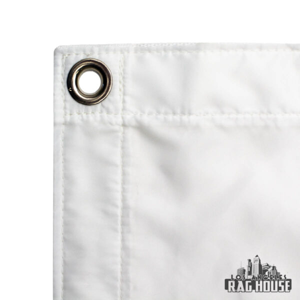 LARH Textile Poly Silk White 6' X 6' - Image 2
