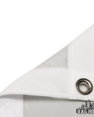 LARH Textile Scrim Net Single White 12' X 12'