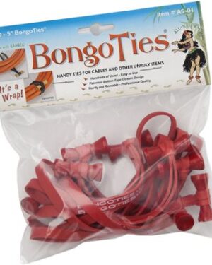 BongoTies All-Red 10-pack