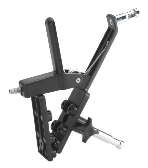 Ercole M11-075 Adjustable Gaffer Grip Clamp 5/8" pin & 5/8" receiver for 25-65mm attachement