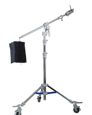 Ercole M-8 Boom Convertible Light Stand Heavy Duty Steel 532cm with sand bag and wheels