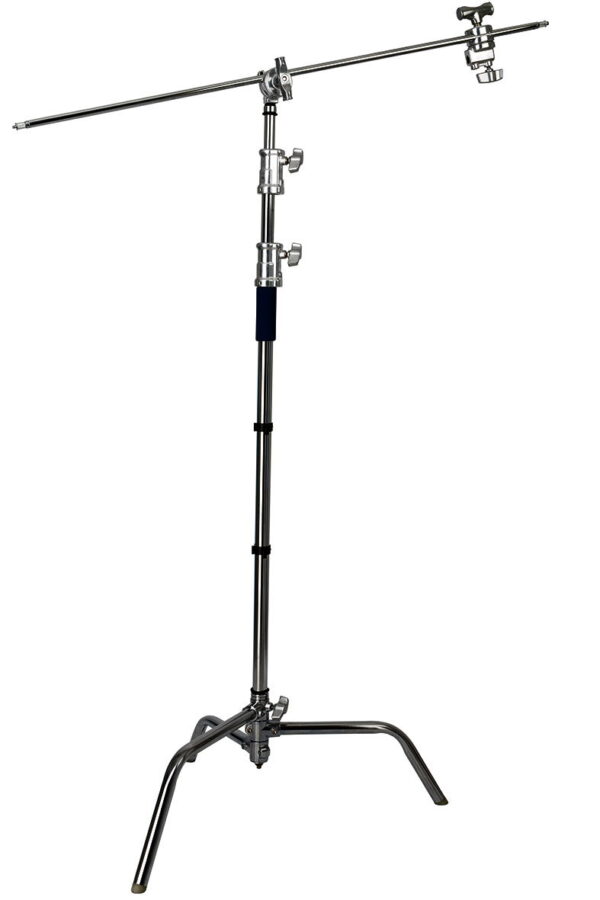 Ercole K-1B C-Stand Kit Black with turtle base (Avenger style) 134-328cm