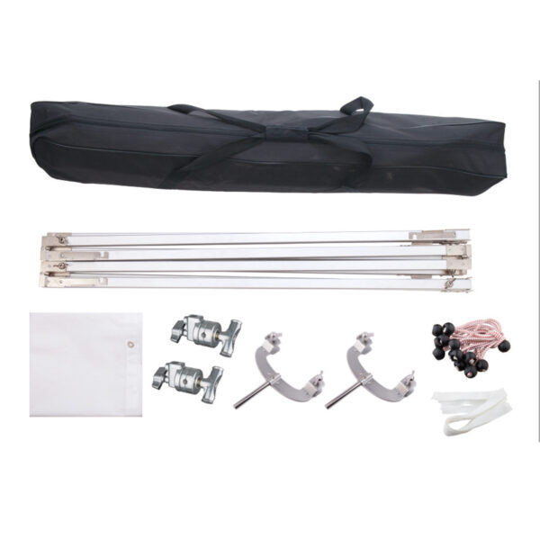 Ercole HD-3600A Butterfly Frame Kit Quick-Fold 360 x 360cm with soft diffuser