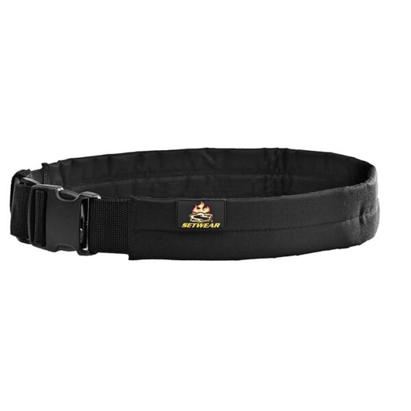 Setwear 2" Belt Padded S/M 32" Waist & Under Black