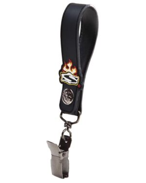 Setwear Logo Glove Clip Rubber Molded Strap Black
