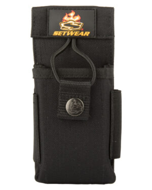 Setwear Pouch Radio 6 x 3" Black