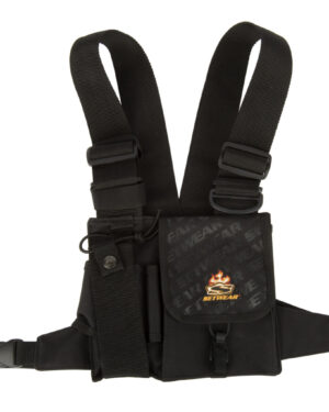 Setwear Radio Chest Pack 8 x 8.5" Black