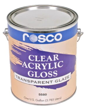 Rosco Acrylic Glaze Clear Gloss 3.79L