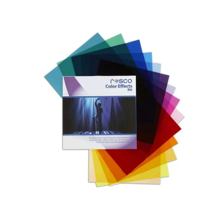 Rosco Gel Photographic Filter Kit Color Effects 30cm x 30cm