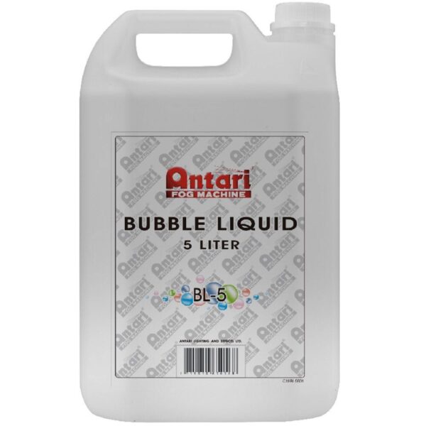 Antari BL5 Bubble Liquid 5 Litre
