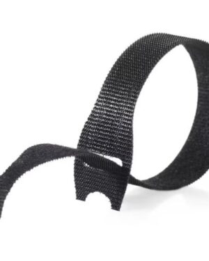 Velcro One-Wrap Strap Black 25mm x 200mm